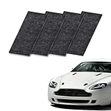Nano Sparkle Tuch,4 Stück Auto Kratzer Entferner Tuch,Magic Nano Sparkle Tuch für Auto Kratzer Entfernen Reparatur,Für Reparatur Von Leichten Kratzfarben Autoreinigung Und Flecken