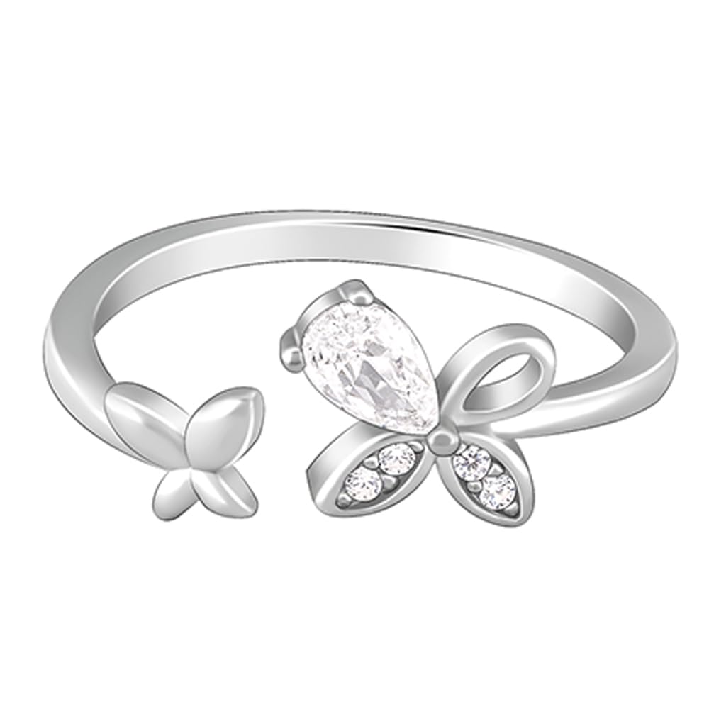GIVA 925 Silver Dazzling Butterfly Ring,Adjustable | Gifts for Women and Girls | With Certificate of Authenticity and 925 Stamp | 6 Months Warranty* (B0CY2SSSB9) Amazon Price History, Amazon Price Tracker