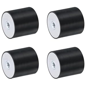 QUARKZMAN 4 Stück M8 Gummi Silentblock Schwingungsdämpfer