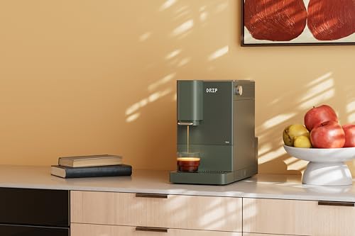 Terra Kaffe Demi Compact Fully Automatic Espresso Machine - Roaster-Approved Espresso Settings - Barista-Level Quality with Built-In Grinder - Coffee Machine - Forest - Image 4