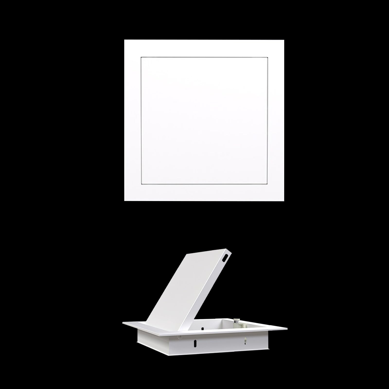 Aluminum Drywall Access Panel for Drywall Reinforced Electrical Panel Cover Crawl Space Vent Covers Flush Mount Breaker Boxcover for Plumbing Wiring Easy Install(24x32in(600x800mm))
