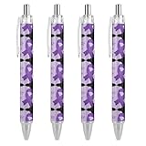 Écriture fluide : La pointe du stylo à bille est pleine et nette, pour une écriture fluide. L'encre noire, sans goutte, est suffisante pour votre travail quotidien, vos études et vos notes de cours.