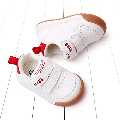 Eoailr Sapatos sociais para meninos, chinelos para meninas, tênis brancos, sapatos para meninas, sap