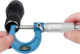 HDLNKAK 0-3" Outside Micrometer Set，3 Pcs Tool Set