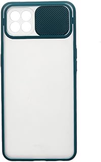 Plastic Back Cover For Oppo A73, Green Most-A73-4