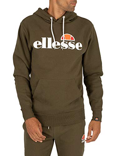 ellesse Herren Sl Gottero Oh Sweatshirt, Grün (Khaki), M EU