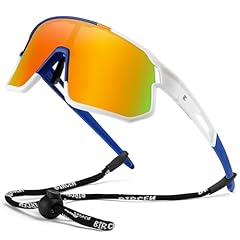 I-white Blue Frame Orange Lens