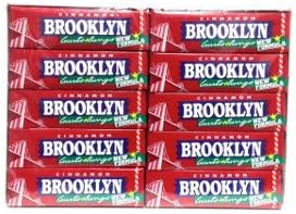 20 Packets Chewing Gum Brooklyn Cinnamon RED Chewing-Gum