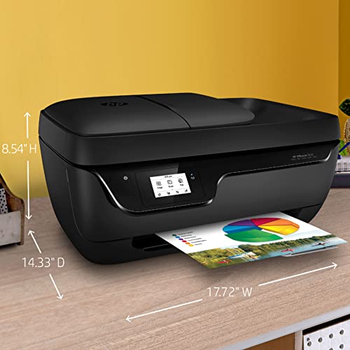 Hp Officejet 3830 All-In-One Wireless Color Inkjet Printer - Print Scan Copy Fax - 2.2" Touchscreen, 20 Ppm, 4800 X 1200 Dpi, 35-Sheet Adf, Manual Duplex Printing, 4X6 Photo, Mobile Borderless Print #TOP7