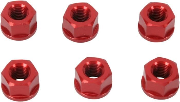 Replacement Nuts 10mm Red for DSNRD