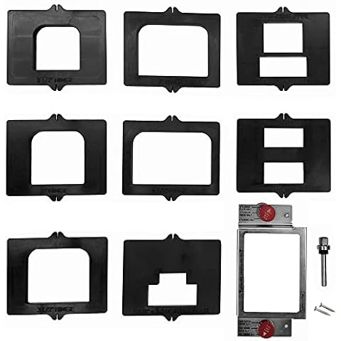 Milescraft 1213 Hinge Mate 300 - Door Hinge Installation Kit Cover