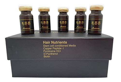 The SCM1 for hair by Anterogenpartners┃800,000ppm ◈Treatment for Anti-hair Loss and Hair Growth High Medical–Grade Serum◈ ┃By Human Stem Cell┃12 weeks use ┃(5ml x 10 vials, 50ml 1.69oz)
