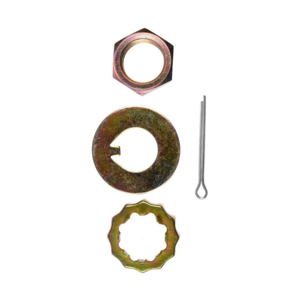 KarParts360 Spindle Nut Set | 13/16-20 Thread Size | Replacement for J3199506, 3199506