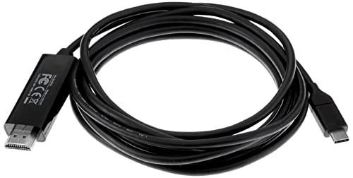 Câble USB C vers HDMI 4K Monoprice de 2,7m noir pour connecter vos écrans