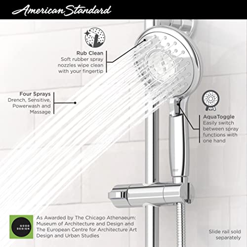 Regadera American Standard Spectra 4 funciones 1.8 GPM miniatura 2