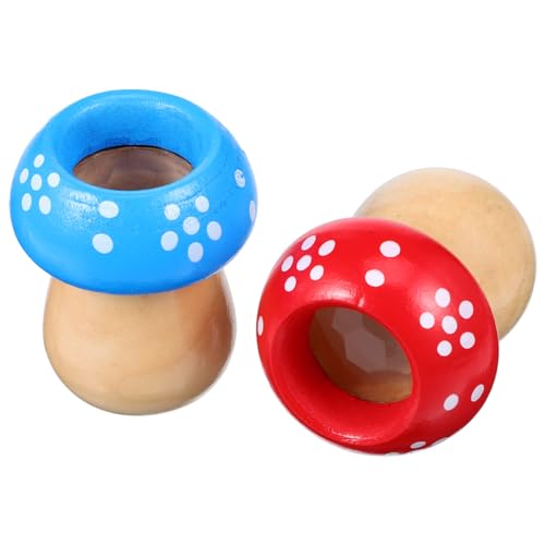 HONMEET 2Pcs Mushroom Kaleidoscopes for Rotating Kaleidoscope Fun Cognitive Learning Present for Unique Mushroom Design for