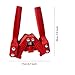 WENNING Manual Beer Bottle Capper Tool with 150 count Beer Bottle Caps,26mm Beer Corking Machine for Home Brewing (RED)