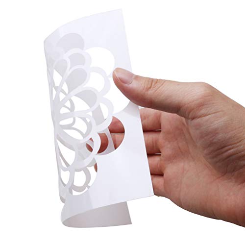 Unbraded 16 Pcs (6 X 6 Inch) Reusable Stencils thumb #3