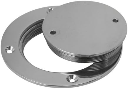 Sea-Dog 335654-1 Deck Plate - Stainless, 4-3/16"