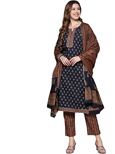 Image of anubhutee Women's Cotton Kurta set