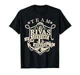 Team RIVAS Miembro vitalicio Vintage RIVAS Apellido Camiseta