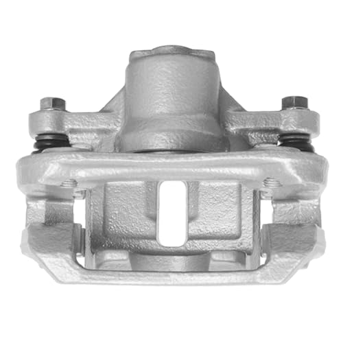 Image of Detroit Axle - Rear Left Brake Caliper for 2009-2012 Kia Rondo, 2010 2011 | Driver Side Disc Brake Caliper with Bracket Replacement