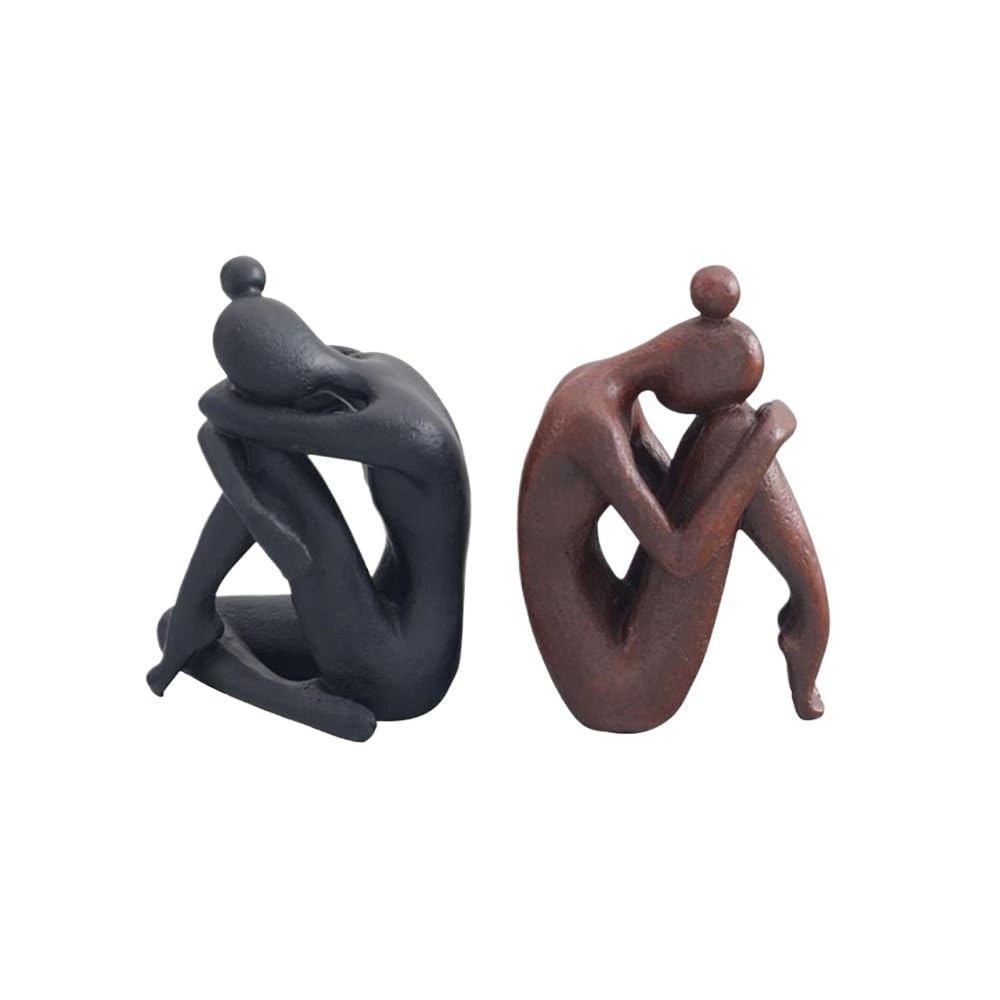 Shelves Book Ends Resin Bookends for Heavy Books Bookshelf Decorative Objects for Readers Lovers Nerd Book Support