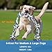 GDuoLaPaws Tug of War Rope Toy for Extra Large Dogs – 42 Inch Long 6 Knot XL Heavy Duty, Indestructible Pull Toy for Big Giant Extreme Aggressive Chewers and Medium Breeds, Strong/Tough/Durable Cotton