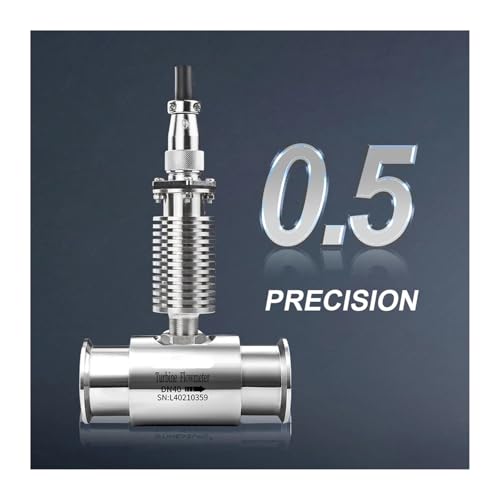 Sensor de caudal de agua caliente DN25 con señal de pulso para control de consumo eficiente 4