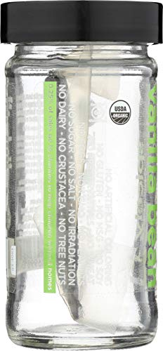 Spicely Organic Vanilla Bean Whole 2 Count Jar Certified Gluten Free - Thumbnail 2