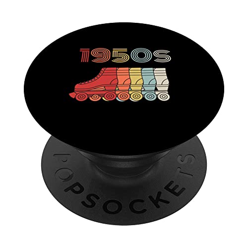 1950er Jahre Rollschuhe 50er Jahre Disco Retro Skates Vintage PopSockets mit austauschbarem PopGrip 1950er Jahre Rollschuhe 50er Jahre Disco Retro Skates Vintage PopSockets mit austauschbarem PopGrip