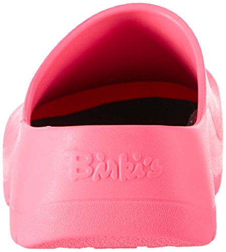 Image of Birkenstock Women's Super-Birki Clogs, (Neon Pink), 5 UK