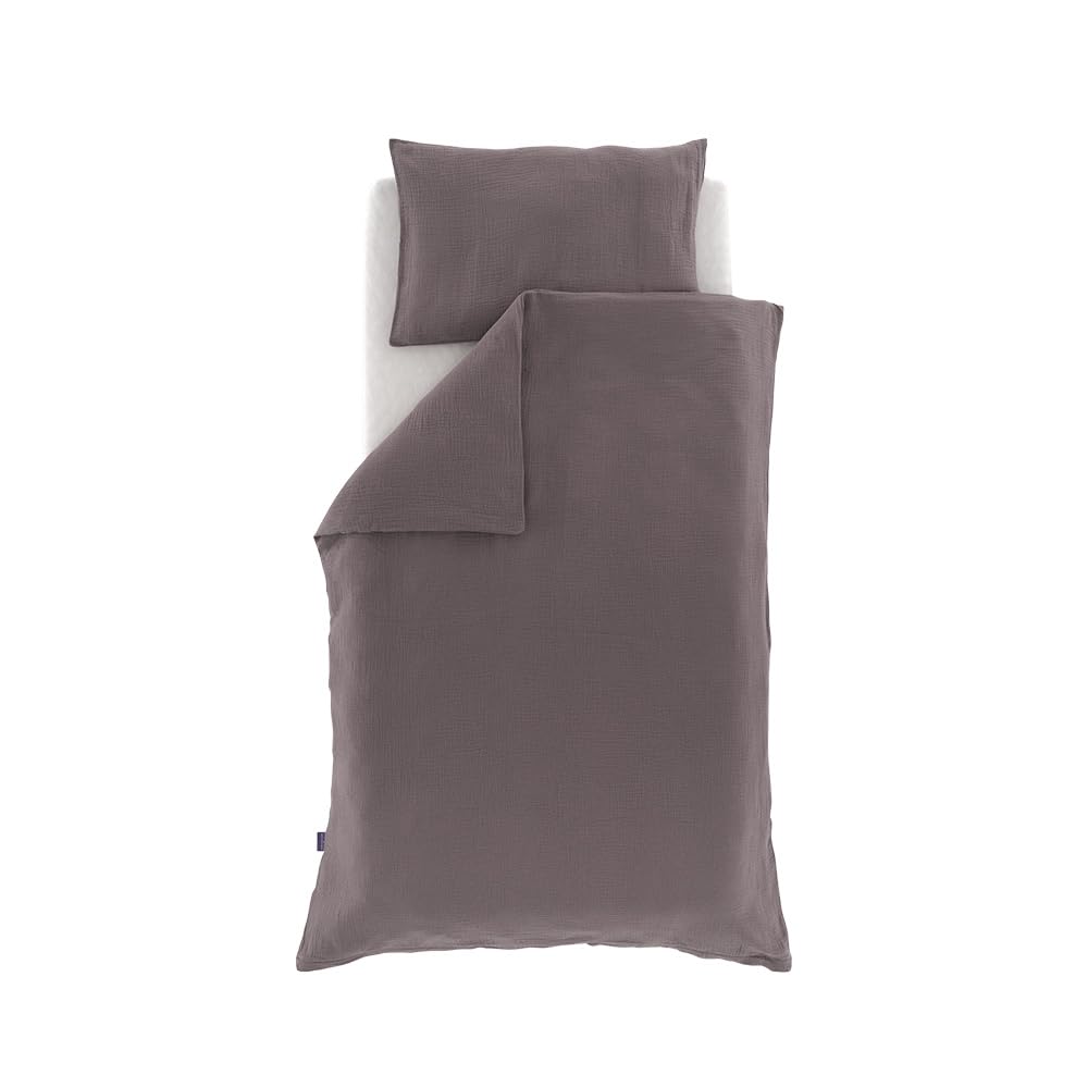 Träumeland Muslin Bedding for Babies, Soft Baby Bed Linen Made from 100% Cotton, Breathable, Oeko-Tex 100 Certified, Easy Care