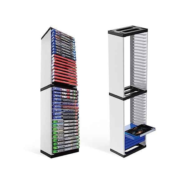 DOBE-TP5-0519-Game-Storage-Stand-Host-disc-double-layer-storage-box-for-PS5-PS4PS3XBOX-ONES-Xbox-Series-S-XXbox-N-Switch-store-36-game-discs