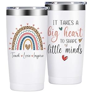 Teacher Gifts for Women, Men, Teacher Appreciation Gifts from Students, Teacher Christmas Gifts, Teacher Birthday Gifts, Back to School Gifts, 20oz Insulated Teacher Tumbler Coffee Cup Teacher Gifts for Women Men Teacher Appreciation Gifts from Students Teacher Christmas Gifts Teacher Birthday Gifts Back to School Gifts 20oz Insulated Teacher Tumbler Coffee Cup