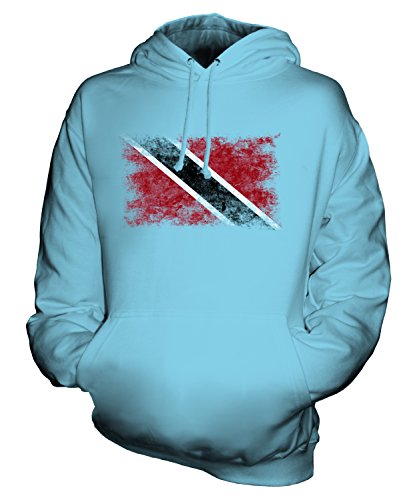Pull à Capuche Trinité-Et-Tobago Sweat Drapeau Délavé pour Homme Femme