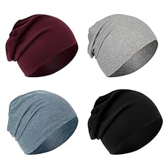 Burgundy + Heather Grey + Denim Blue + Black