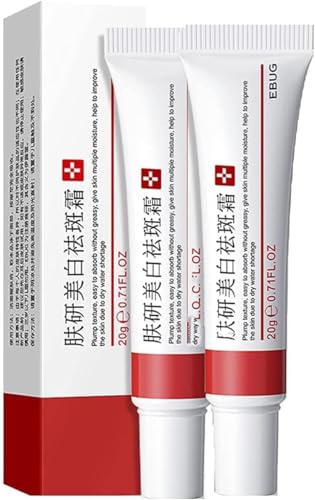 2PCS Whitening Freckle Cream Remove Skin Melasma Acne Spot Pigment Melanin Dark Spots Pigmentation Removal Cream for Face