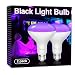 Onforu UV LED Black Light Bulbs,15W BR30 E26 Black Light Bulb for Glow in The Dark, UVA Level 385-400nm, uv Light Bulb for Blacklight Party, Body Paint, Fluorescent Poster, Neon Glow (2 Pack)