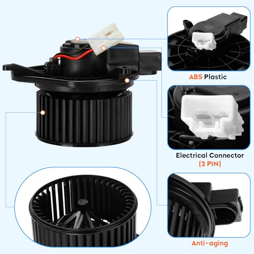 Image of 700255 Front HAVC Blower Motor with Fan Cage Fit for Jeep Liberty 2008-2012, for Dodge Nitro 2007-2011, Replaces for 68003996AA 68038826AB
