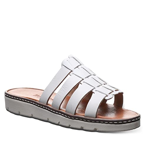 Sandales femme BEARPAW Vanessa blanches confortables légères taille 41