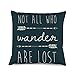 Decorbox Quotes with Arrow Throw Pillow Covers Decorative Cushion Cover (20 inch, hearts)
