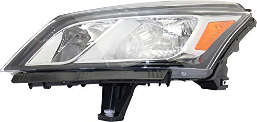 Evan-Fischer Headlight Assembly Compatible with 2013-2017 Chevrolet Traverse Halogen CAPA Driver Side