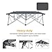 KingCamp Camping Cot Double 2 Person Oversized Anodized Steel Frame Portable Folding Bed Portable with Wheeled Carry Bag