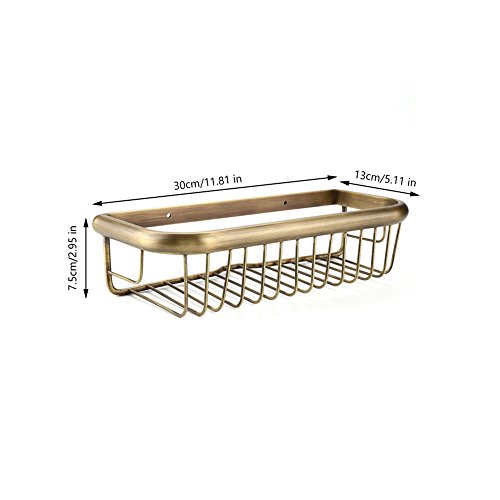 Topyond 30cm Shower Caddy, Solid Copper Basket for Inside Shower by Topyond - Used condition - Image 5