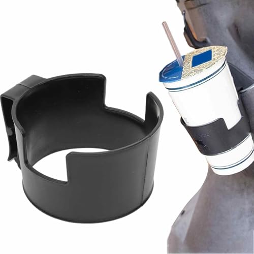 Gammaeon Clip On Cup Holder - Universal Vehicle Cup Holders For Drinks, Coffee Mugs, Water Bottles & Juice Boxes