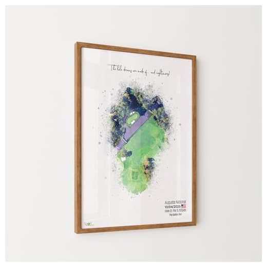 Custom Golf Course Art Print