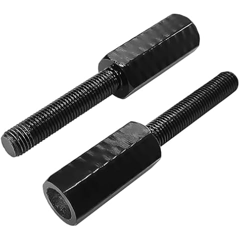 iLSKW Golf Cart Shocks Extender for EZGO, Club Car Golf Cart Shocks M10*1.25 Thread Size M10 Cover