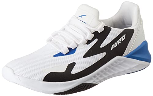 FURO White/Blue Low Ankle Running Sports Shoes for Men (O-5033 157, 10) (B0B5RY8CRW) Amazon Price History, Amazon Price Tracker
