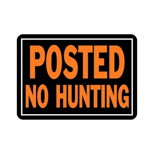 Hy-Ko Aluminum Signs, 14” x 9.5”, Durable Long-Lasting Contrasting Metal Signs for Outdoor Use for Businesses, Property, Clear & Easy to Read Informational Display